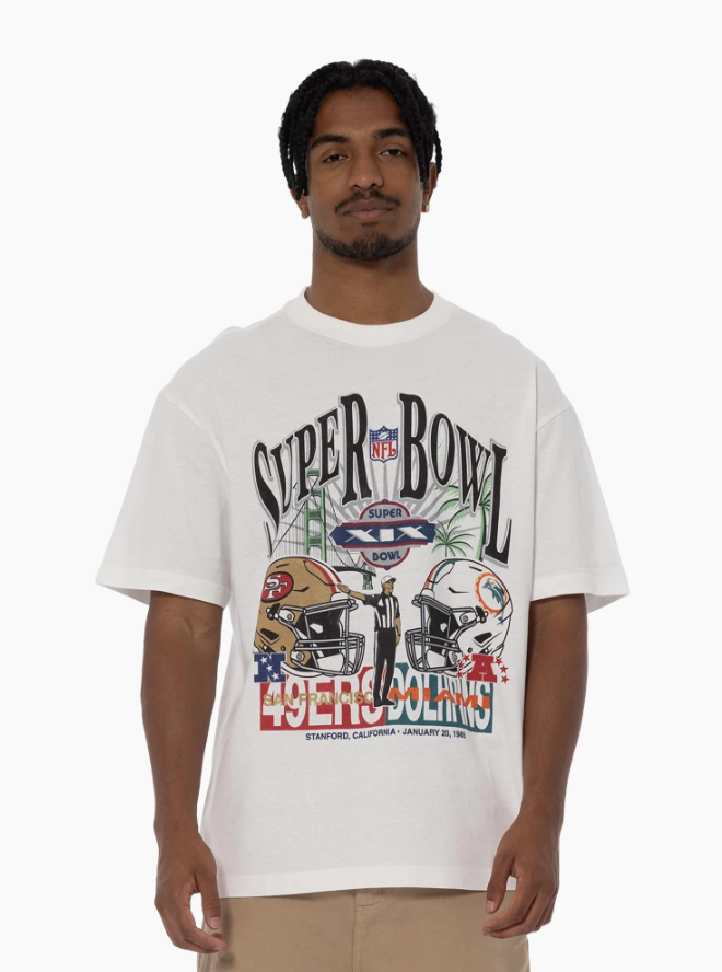 Mitchell & Ness Super Bowl XIX Match Up Tee