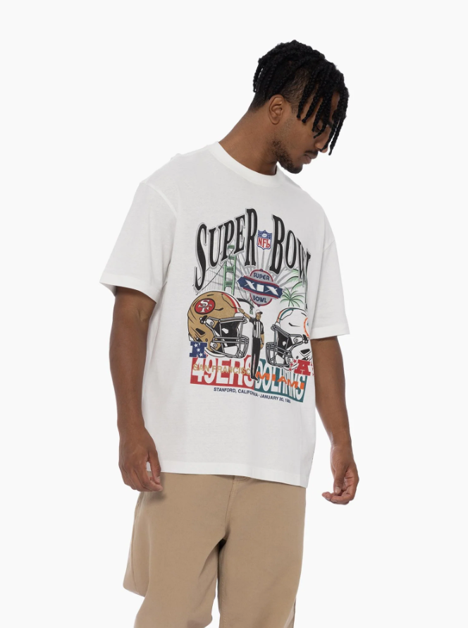Mitchell & Ness Super Bowl XIX Match Up Tee