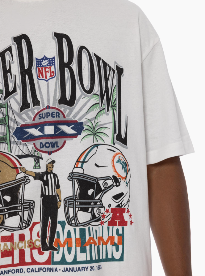Mitchell & Ness Super Bowl XIX Match Up Tee