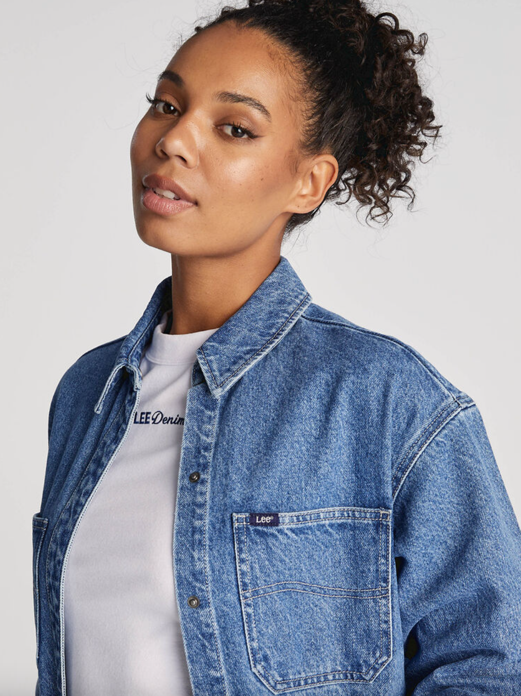 Lee Jeans Women’s Relaxed Denim Shirt