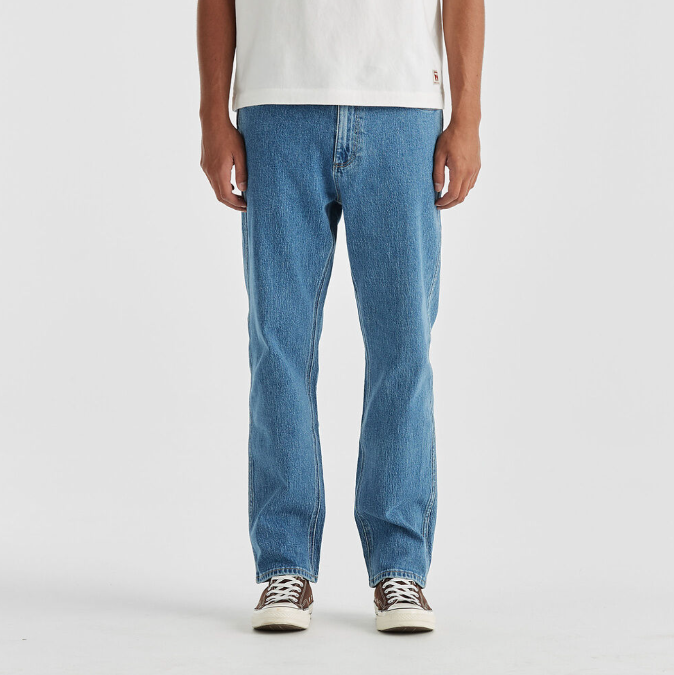 Wrangler Men's Eazy Straight Moonlight Blue