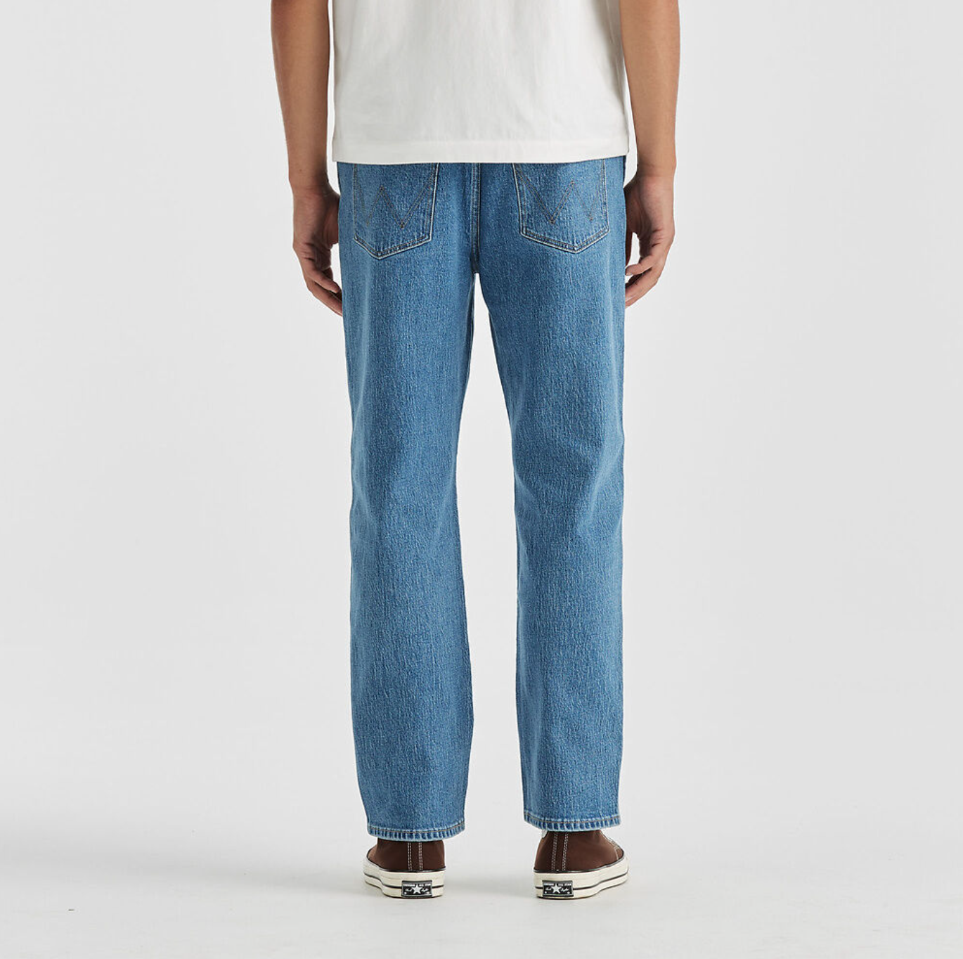 Wrangler Men's Eazy Straight Moonlight Blue