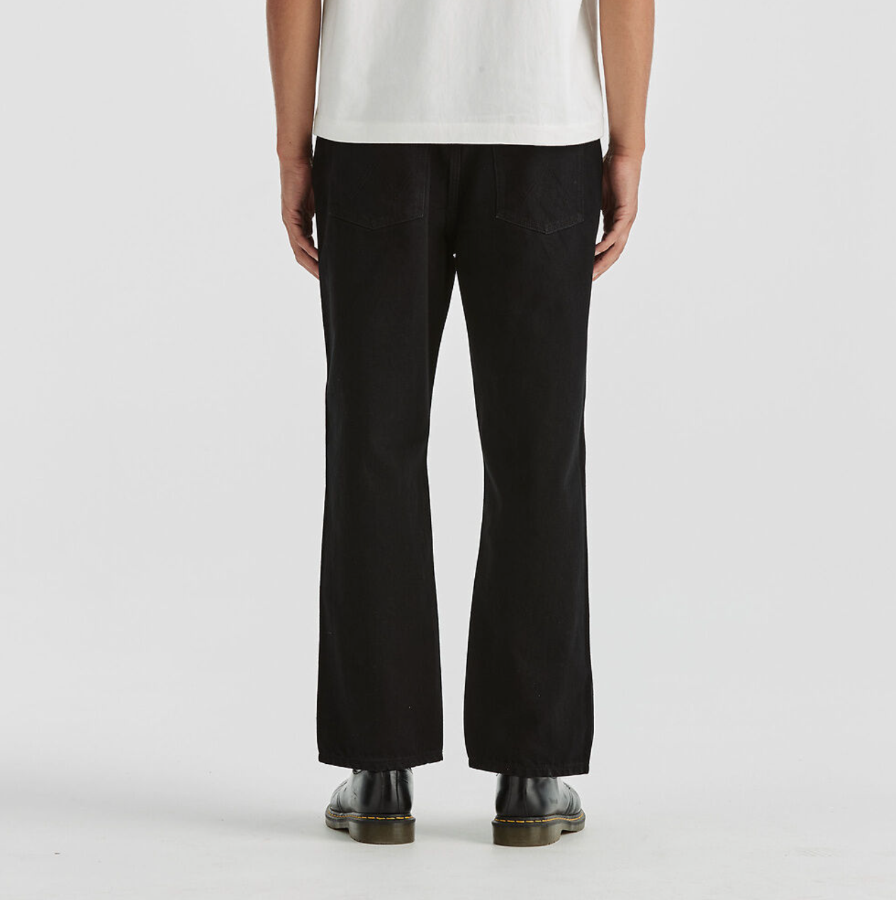 Wrangler Men's Slacker Steele Black Jean