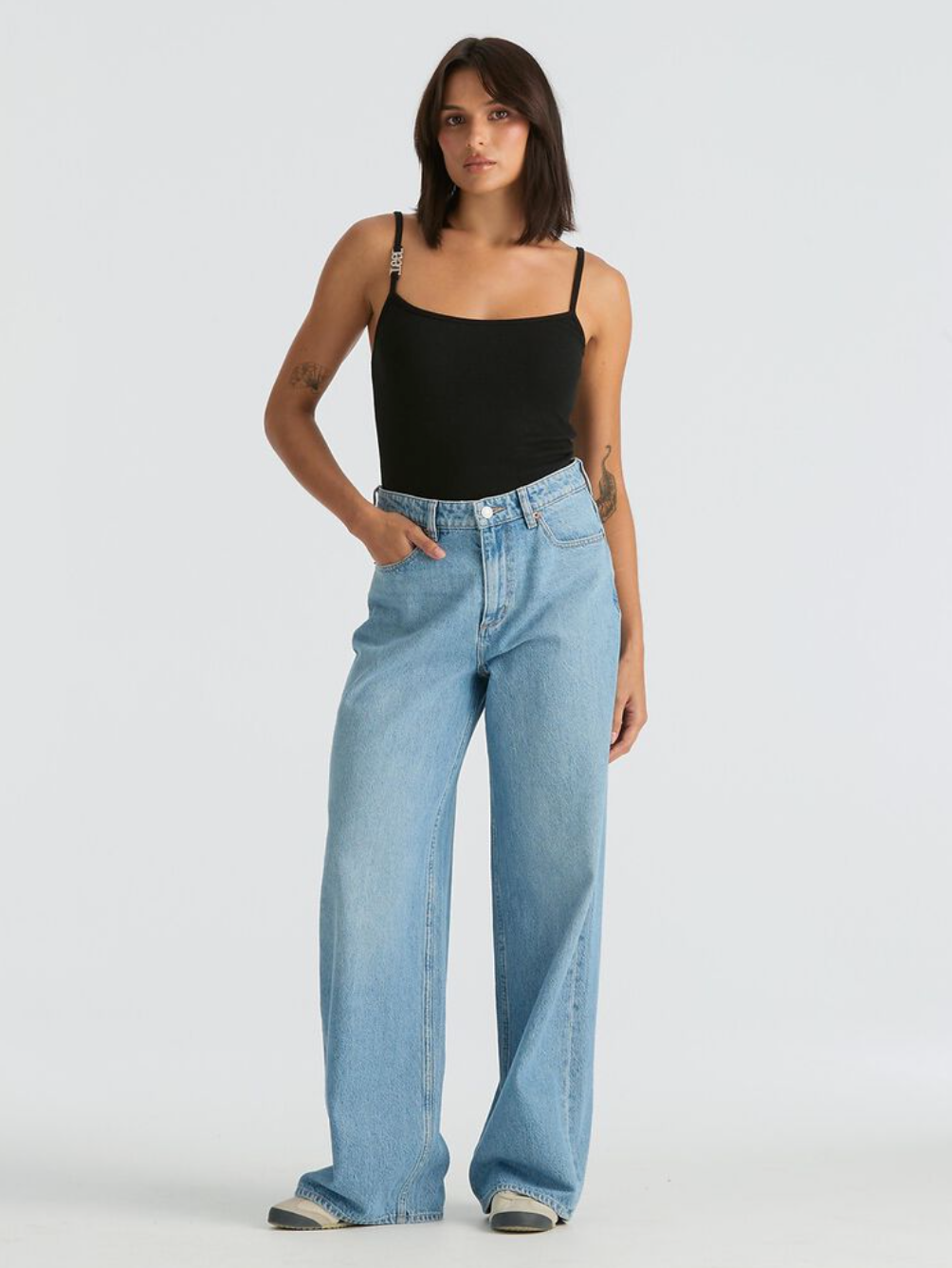 Lee Women's Mid Slouch Relaxed Jean