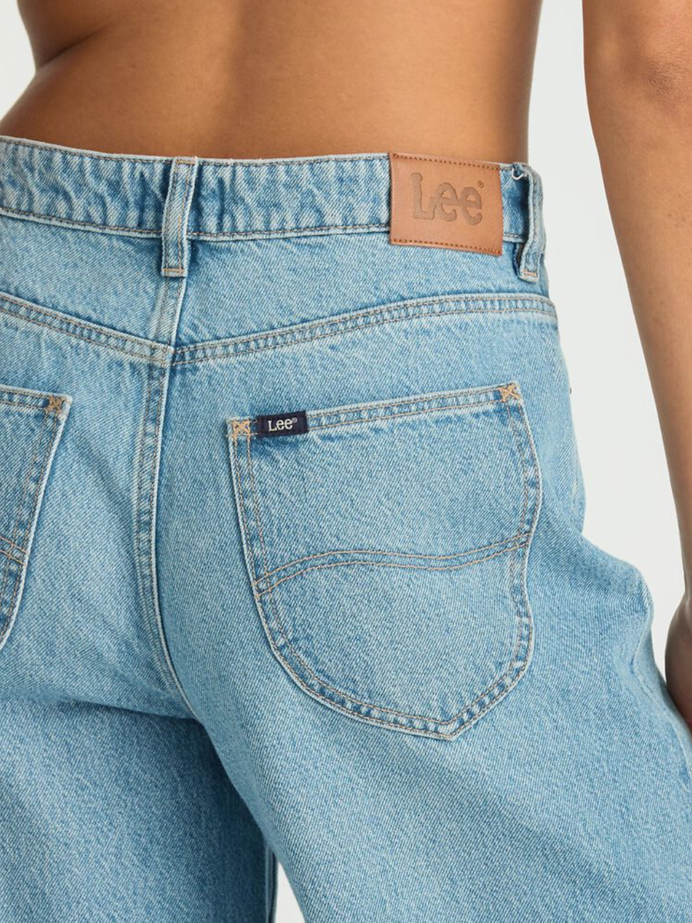 Lee Women's Mid Slouch Relaxed Jean