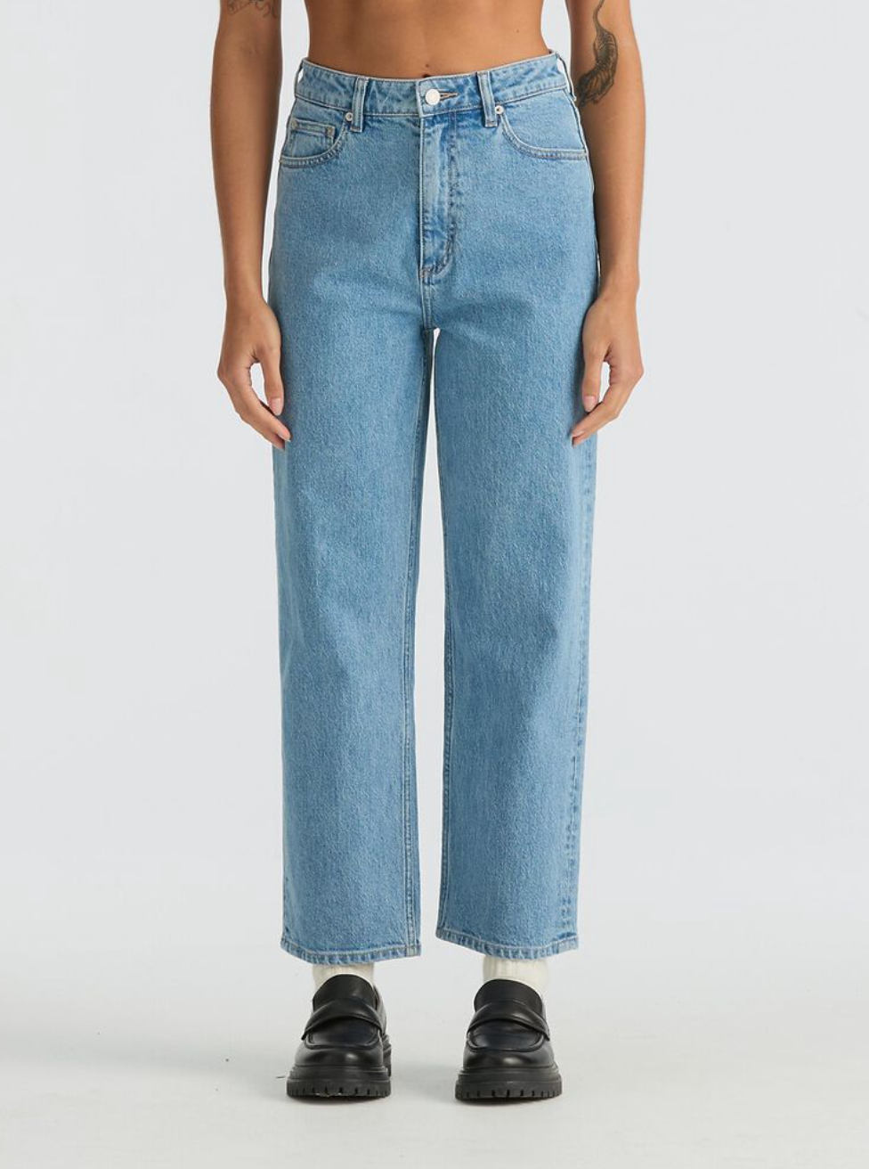 Lee Women's High Straight Crop