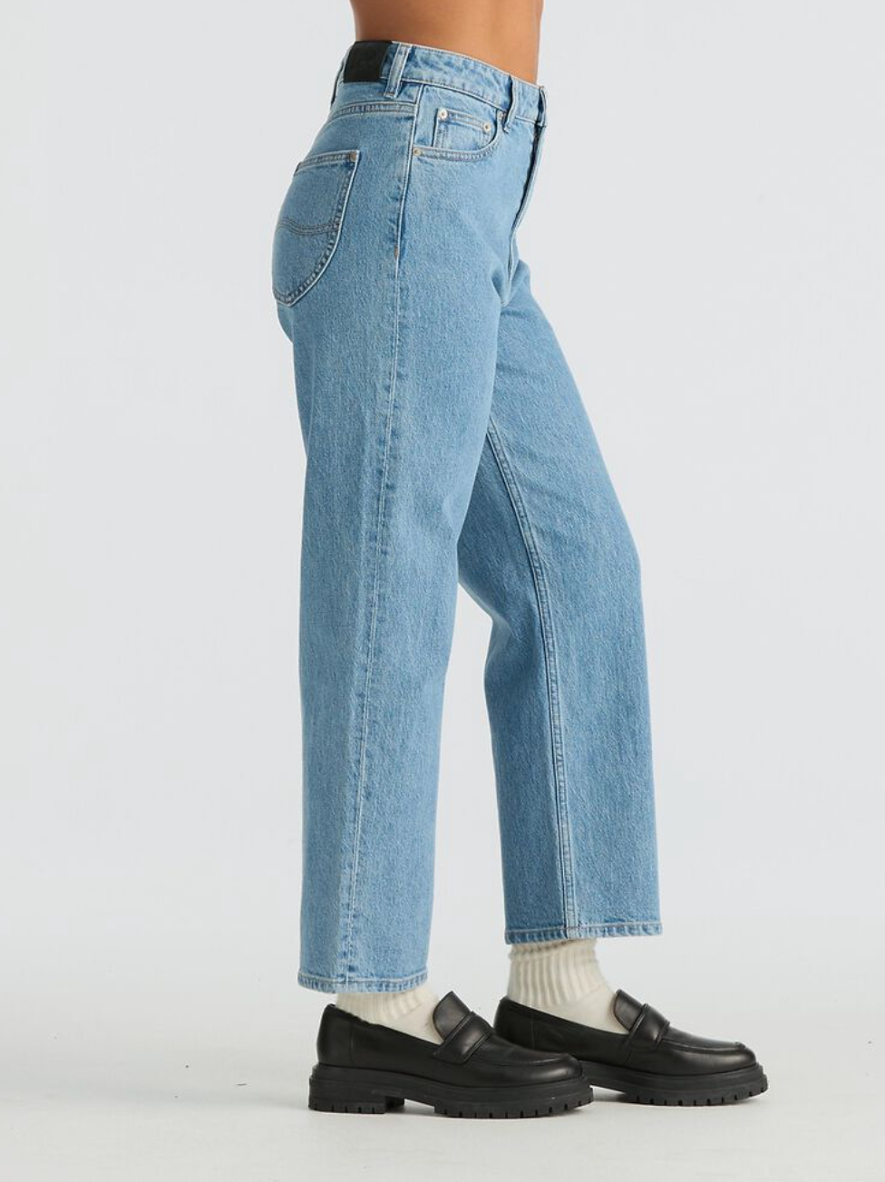 Lee Women's High Straight Crop