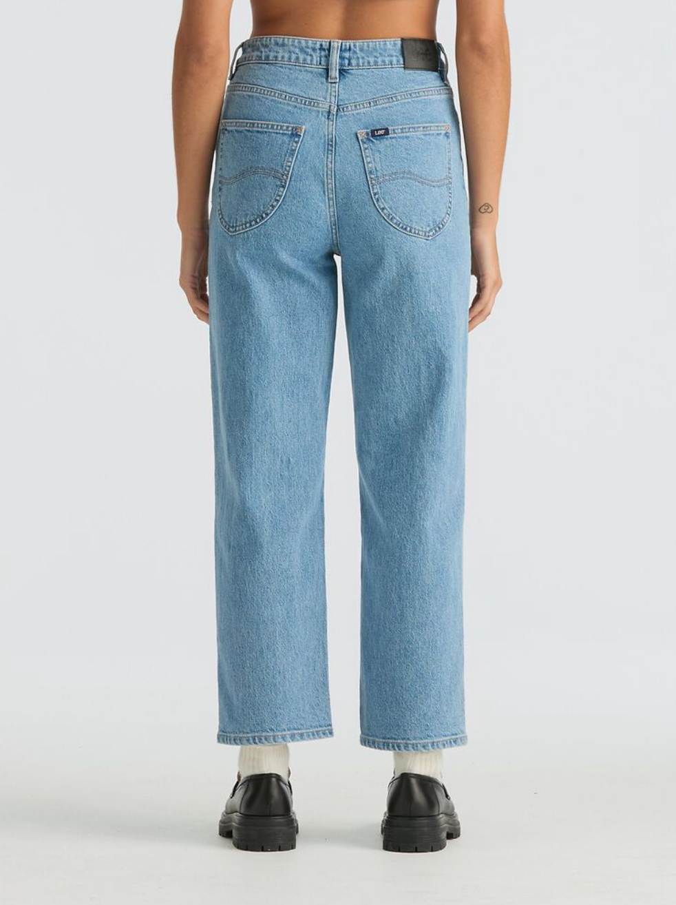 Lee Women's High Straight Crop