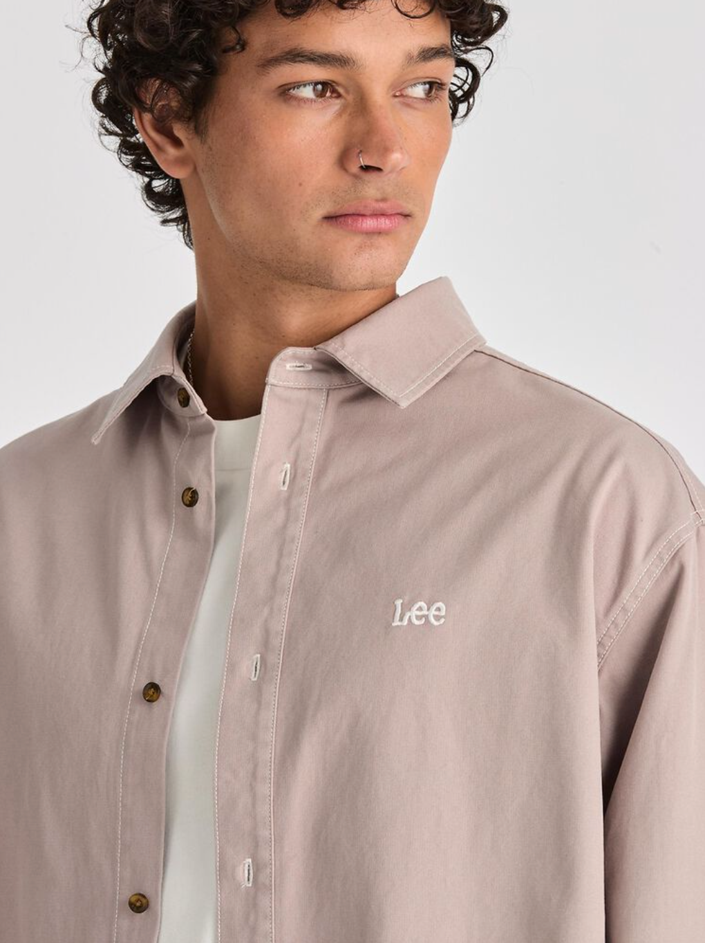 Lee Park Shirt Concrete