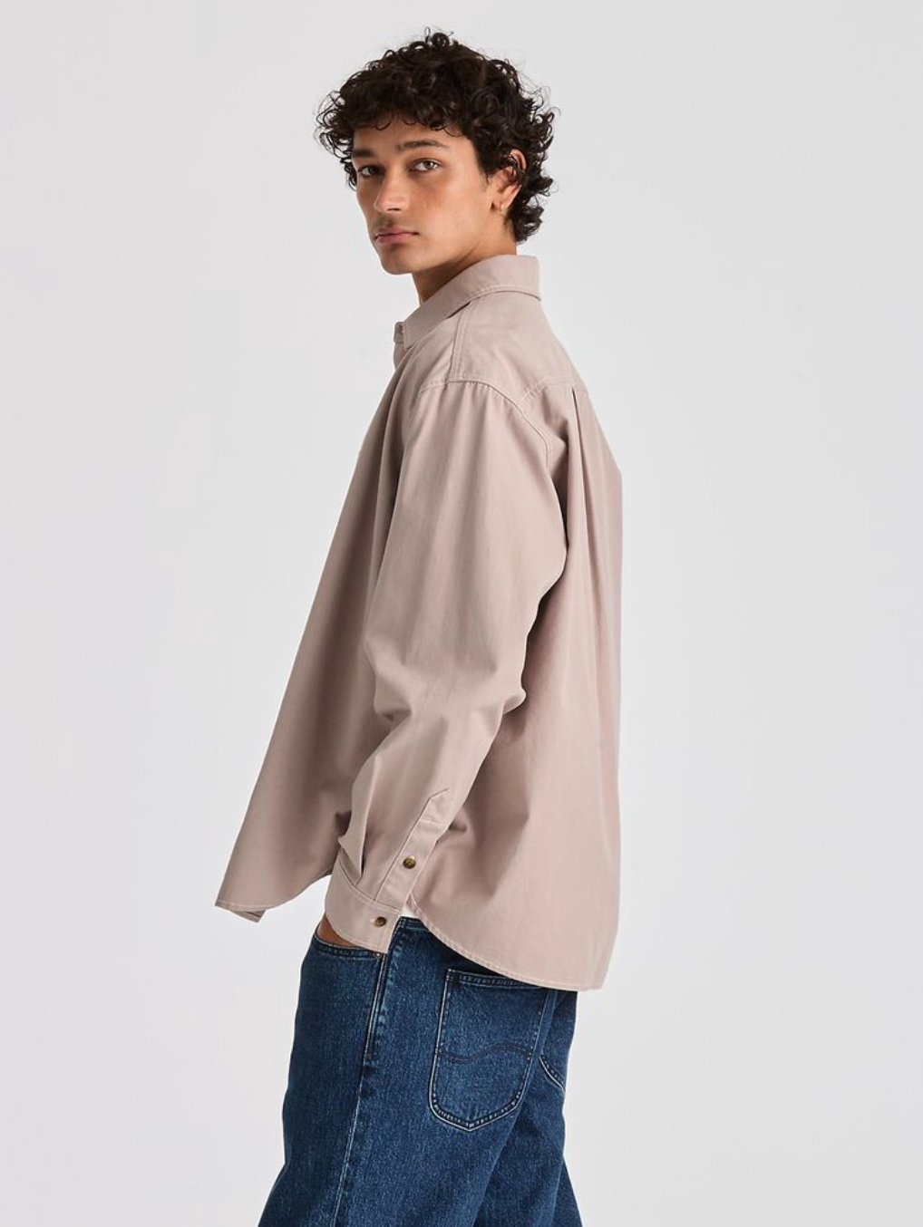 Lee Park Shirt Concrete