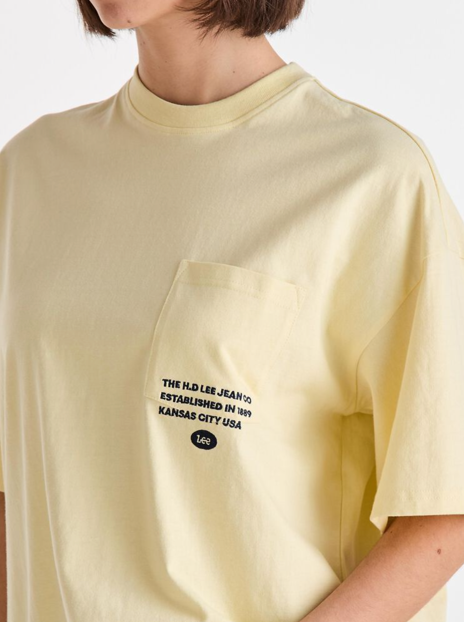 Lee Redefined Boxy Pkt Tee