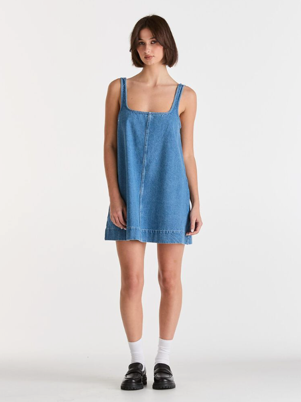 Lee Denim Swing Dress – Easy Store