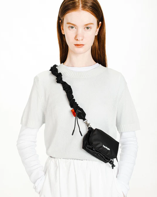 Topologie Mini Bottle Sacoche Chrome Metallic