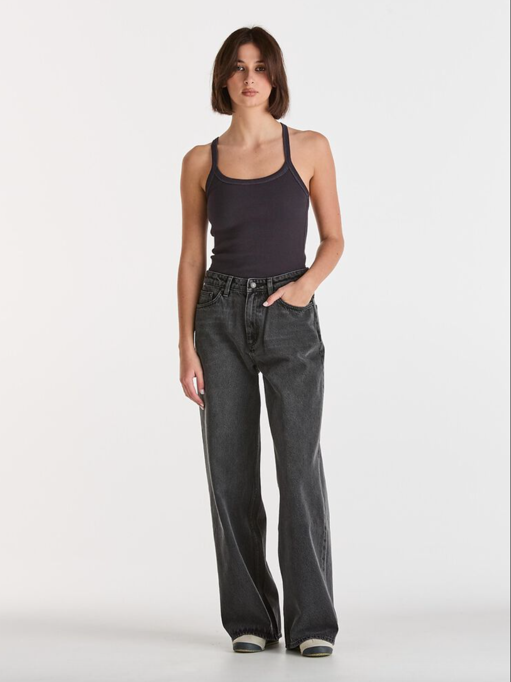 Lee Women's Mid Slouch Relaxed Jean
