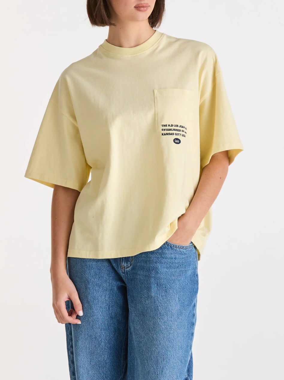 Lee Redefined Boxy Pkt Tee