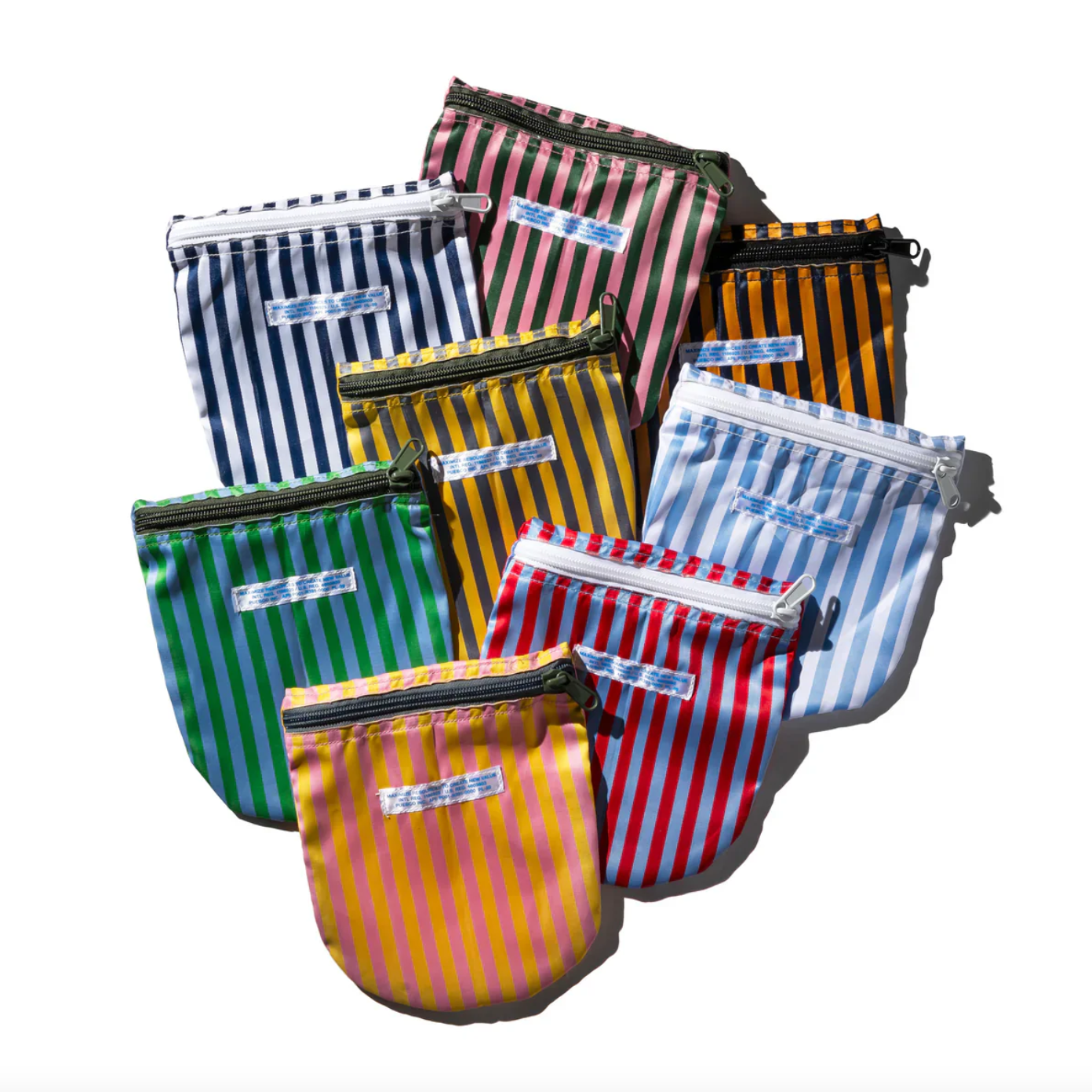 School Tie Fabric Semicircle Pouch