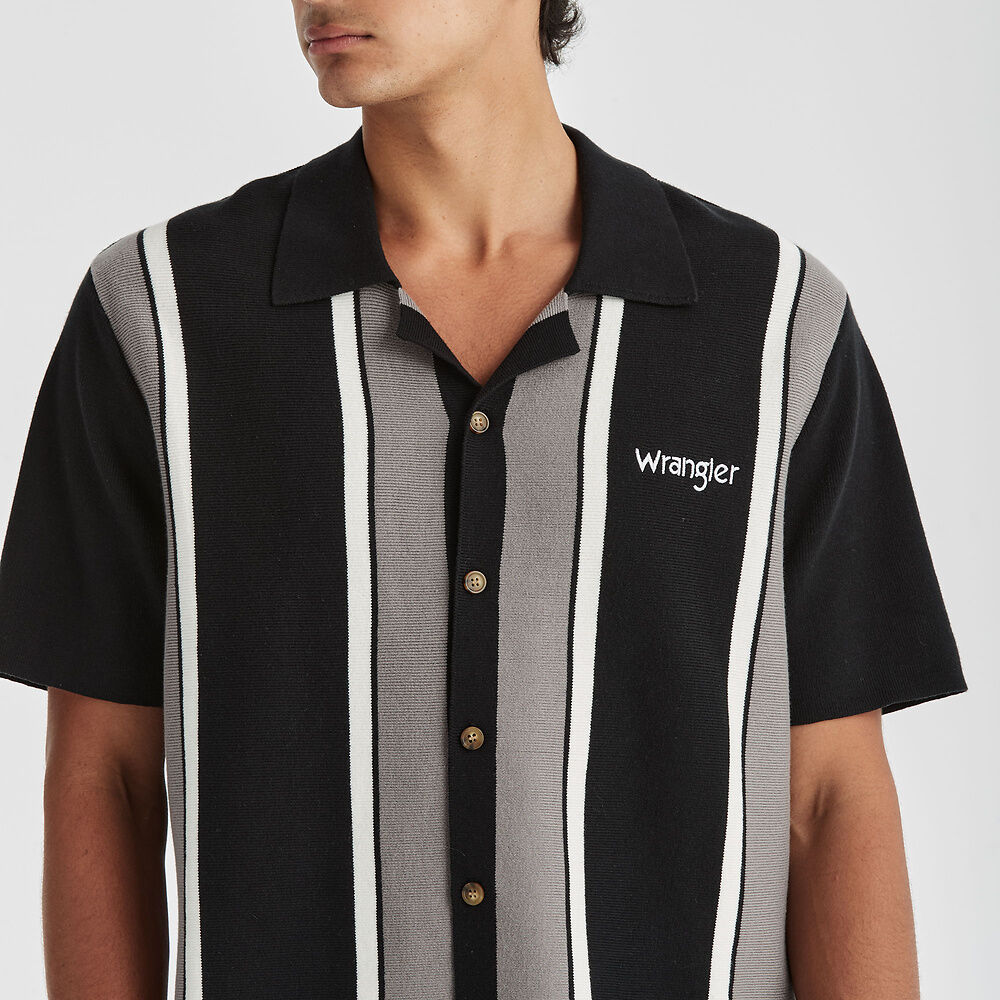 Wrangler Men's Dickie Stripe Shirt