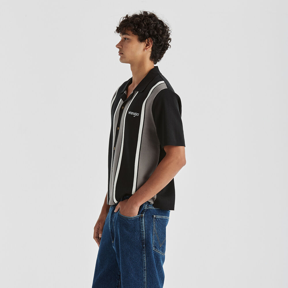 Wrangler Men's Dickie Stripe Shirt