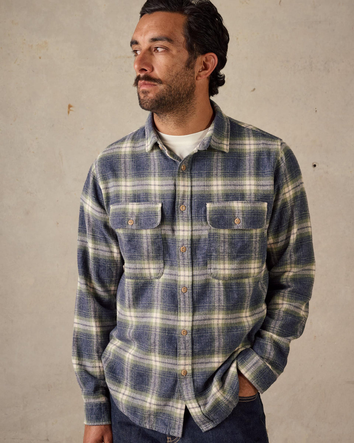 McTavish Twin Pocket Flannel Shirt