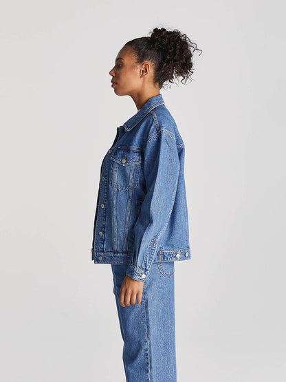 Lee Women's Signature Baggy Denim Jacket