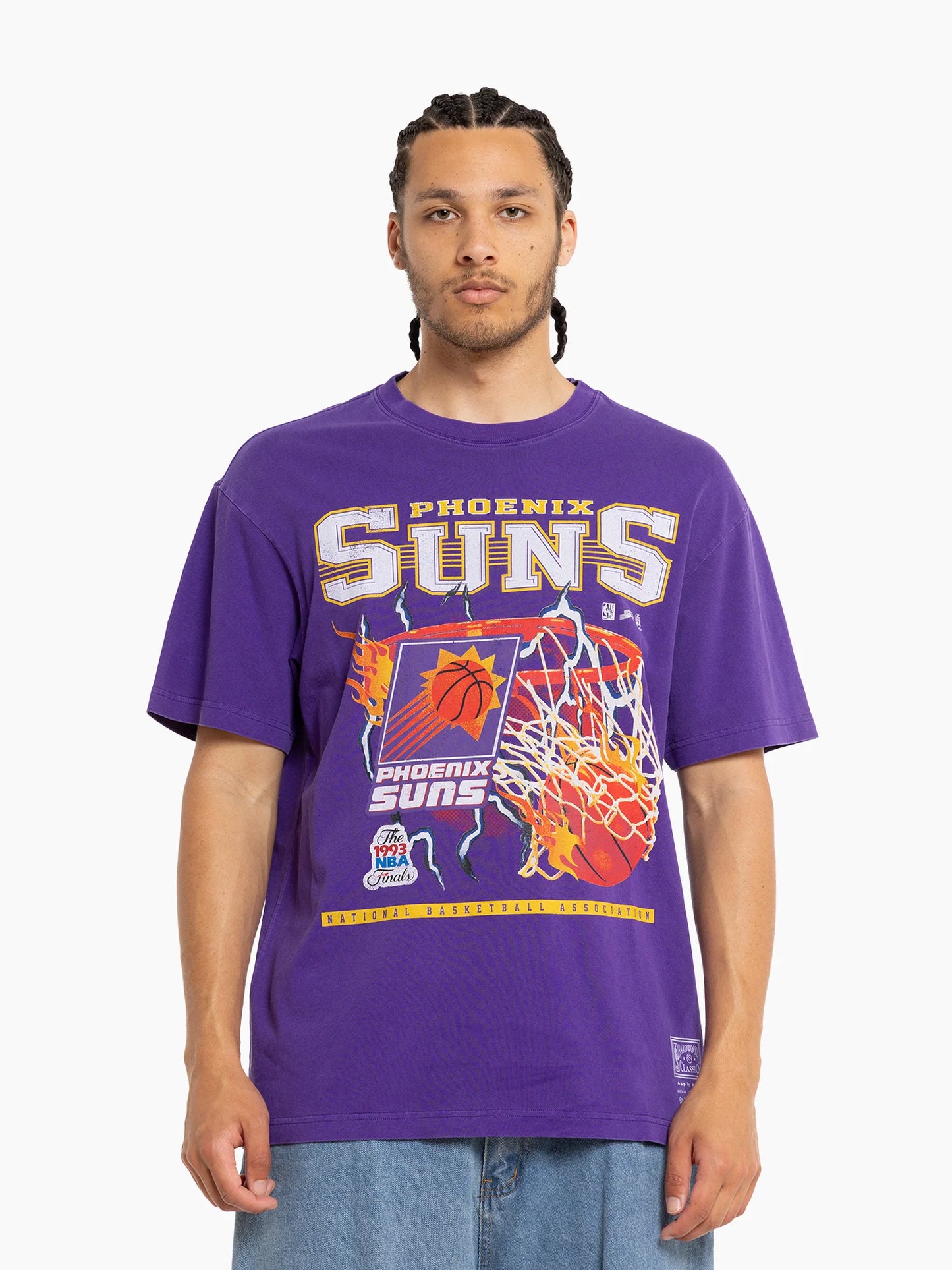 Mitchell & Ness Suns Lightning Hoop Tee