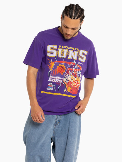 Mitchell & Ness Suns Lightning Hoop Tee