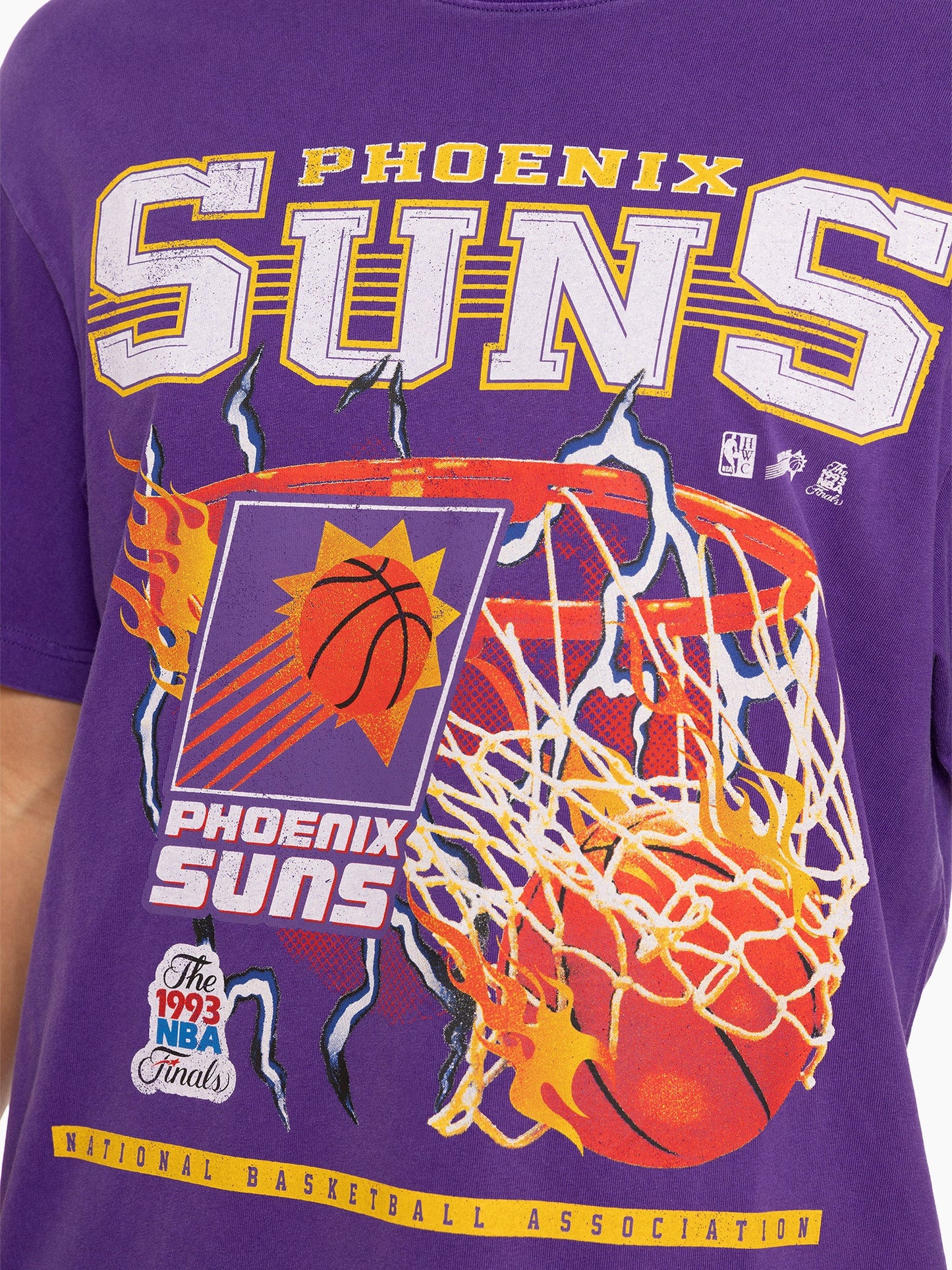 Mitchell & Ness Suns Lightning Hoop Tee