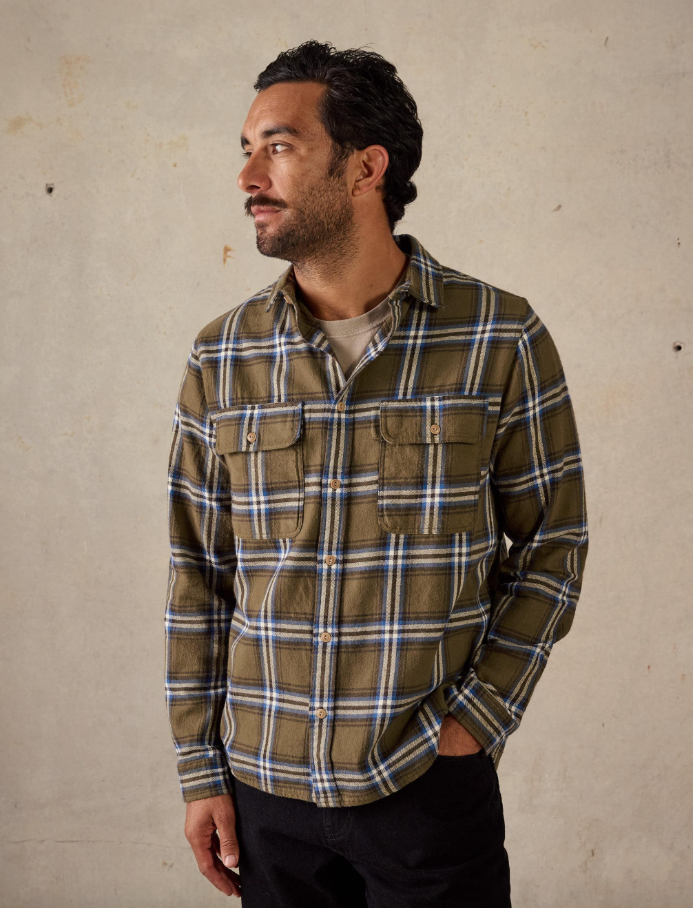 McTavish Twin Pocket Flannel Shirt