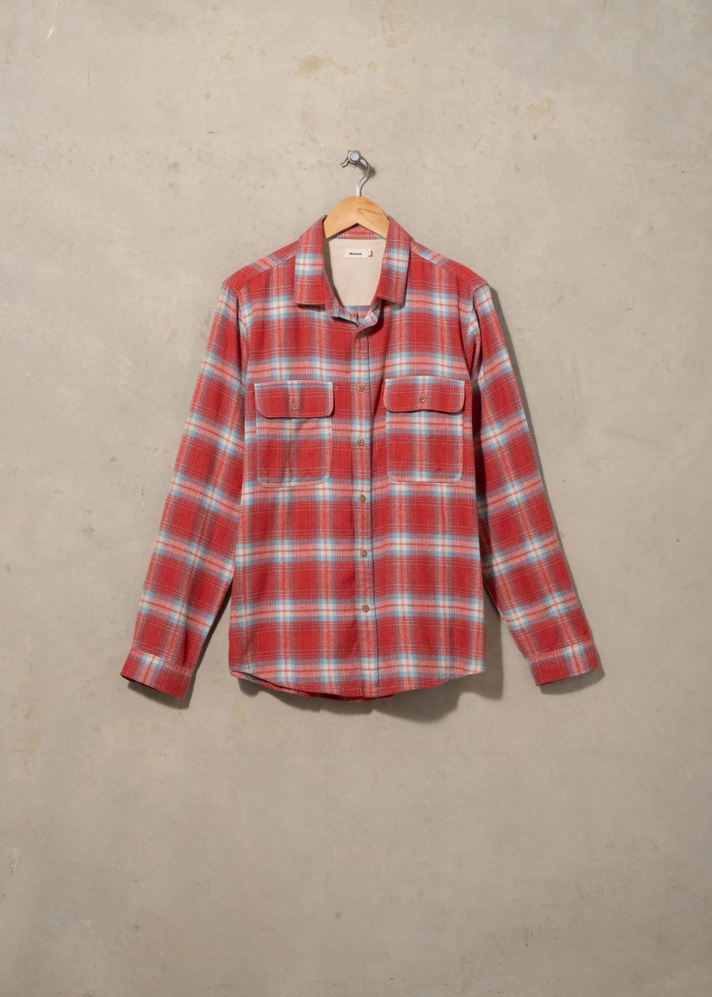 McTavish Twin Pocket Flannel Shirt