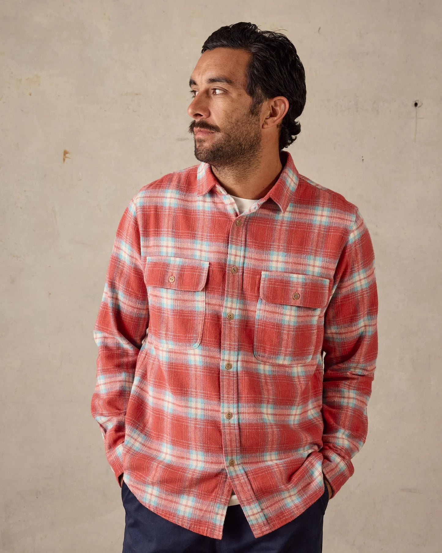 McTavish Twin Pocket Flannel Shirt