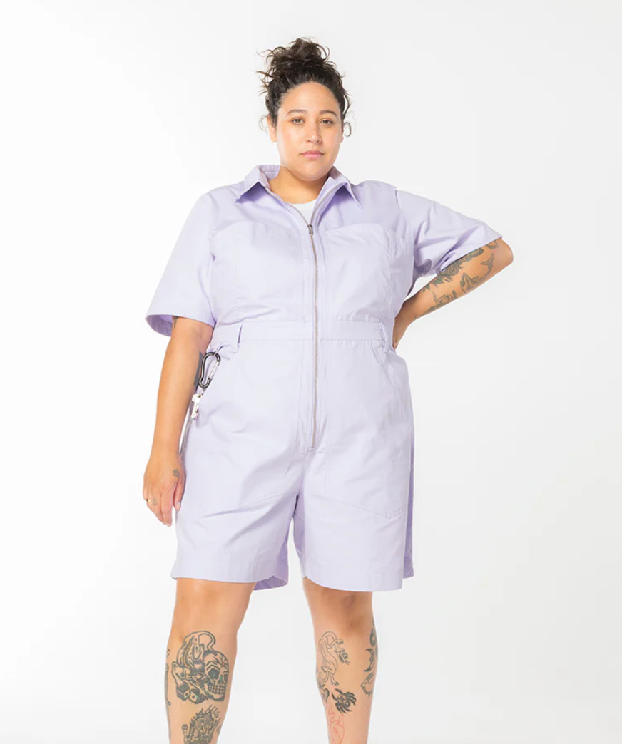 SÜK Ripstop Cropped Lagoon Suit