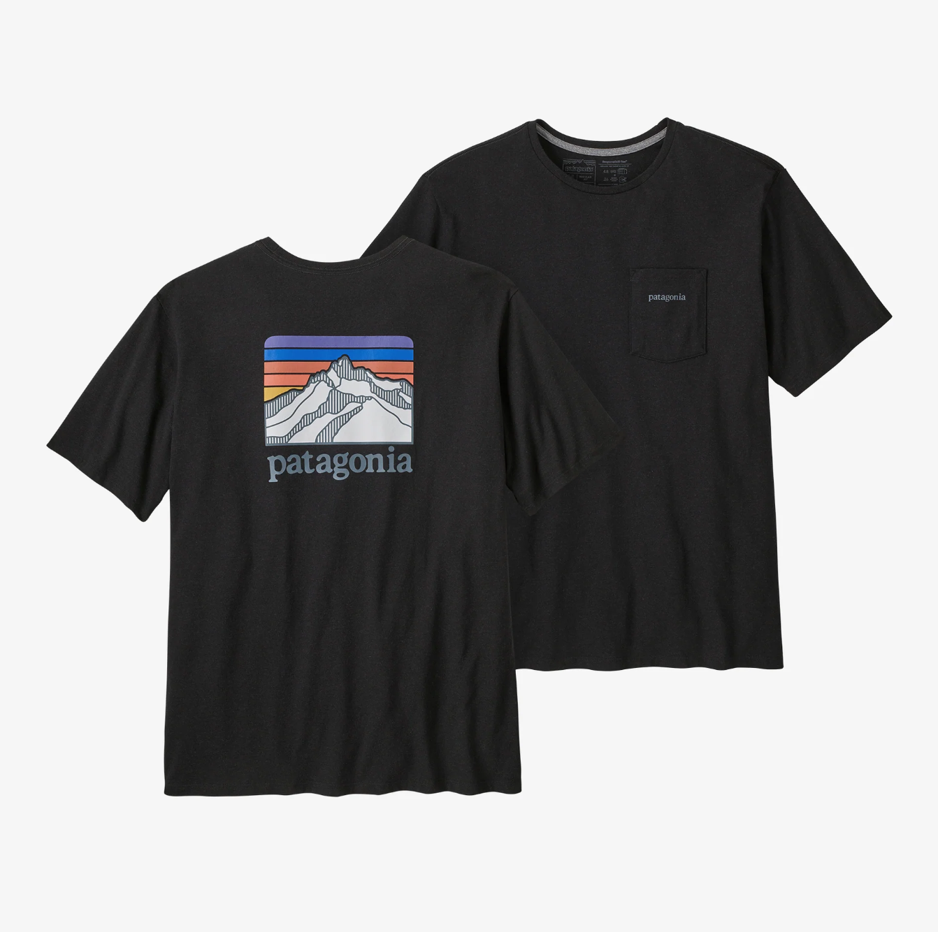 Patagonia Men's Line Logo Ridge Pocket Tee