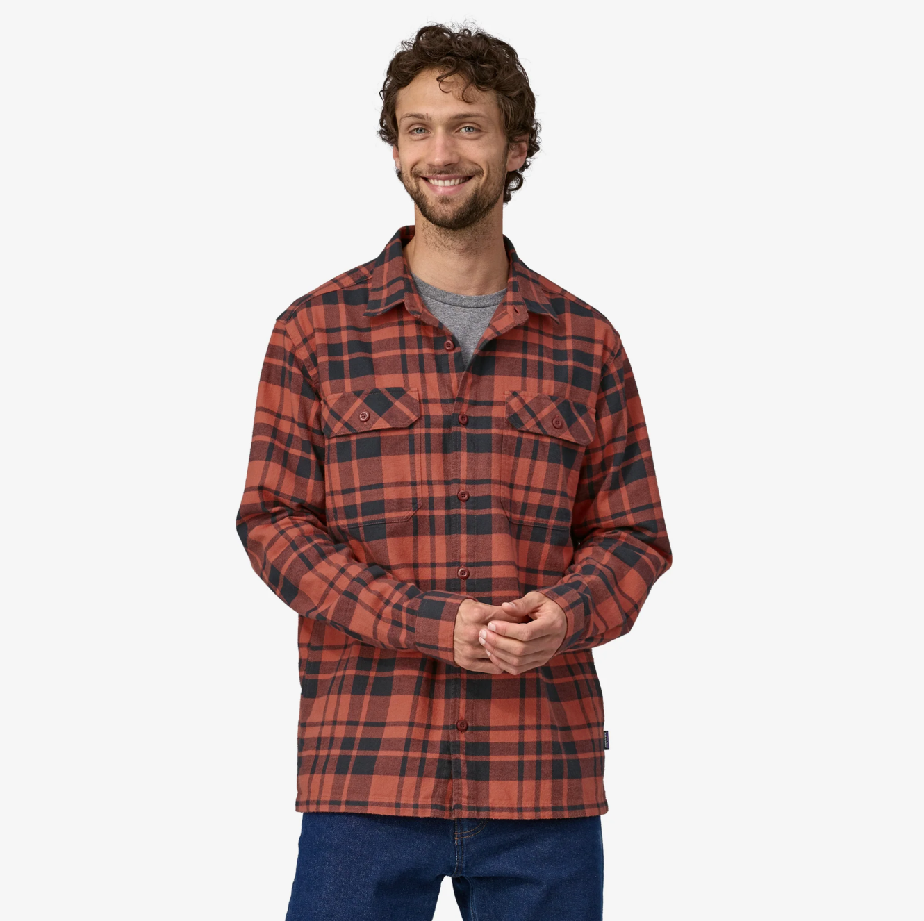 Patagonia Men's L/S Organic Cotton MW Fjord Flannel Shirt