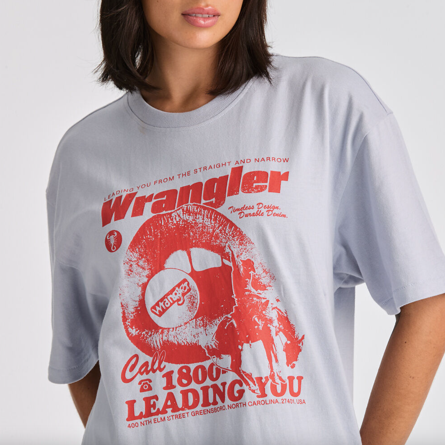 Wrangler Leading You Slouch Tee