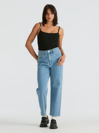 Lee Women's High Straight Crop