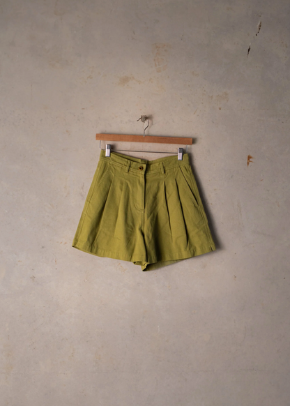 McTavish Double Pleated Twill Shorts