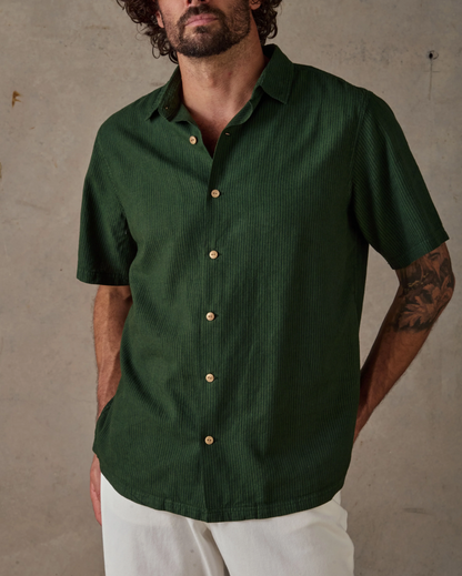McTavish Hemp Stripe Shirt