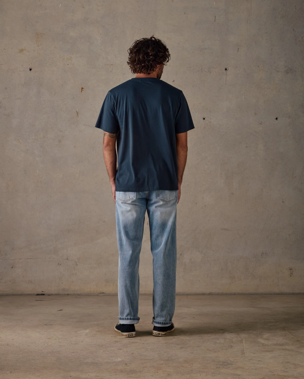 McTavish Diamond Tee Dark Blue