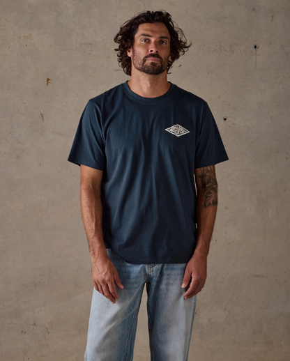 McTavish Diamond Tee Dark Blue