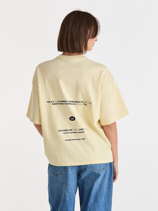 Lee Redefined Boxy Pkt Tee