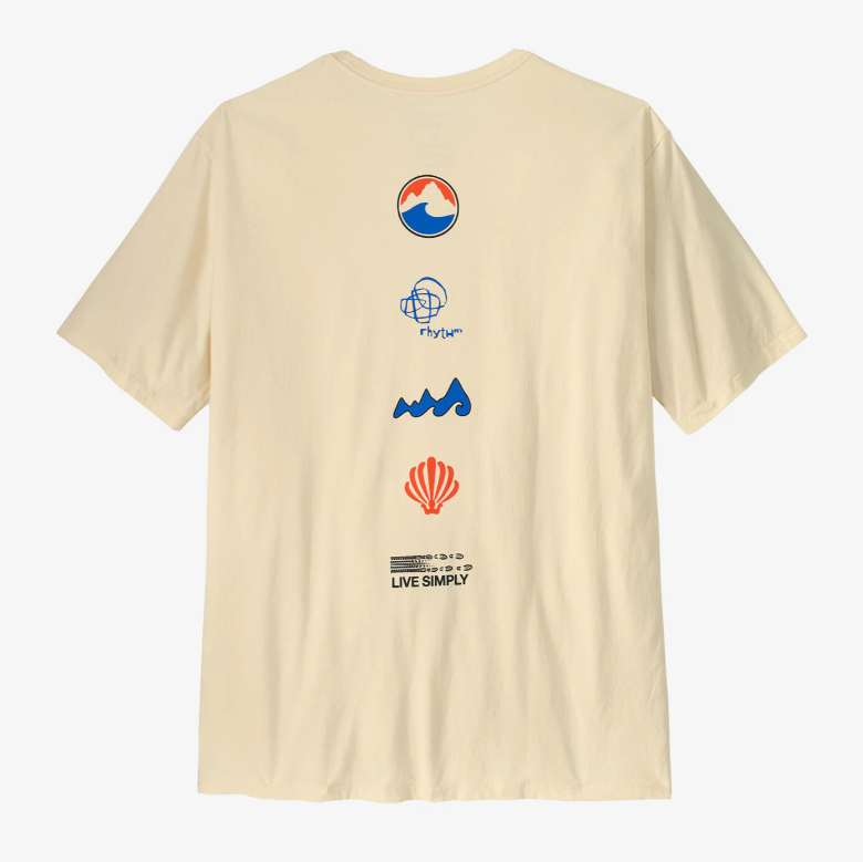 Patagonia Men’s Long Way Round Organic T-Shirt