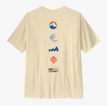 Patagonia Men’s Long Way Round Organic T-Shirt