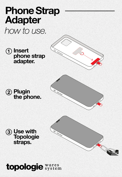 Topologie Phone Strap Adapter