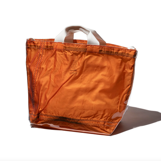 Covered Parachute Shoulder Bag / Orange