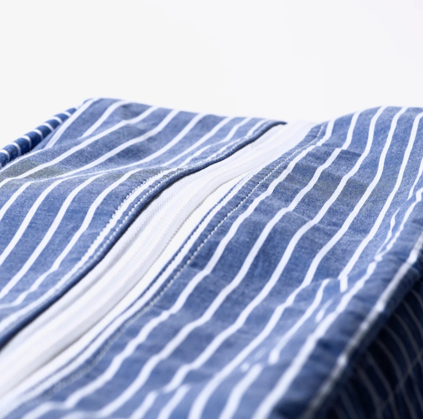 Shirt Fabric School Bag / Stripe A