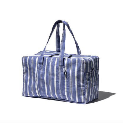 Shirt Fabric School Bag / Stripe B