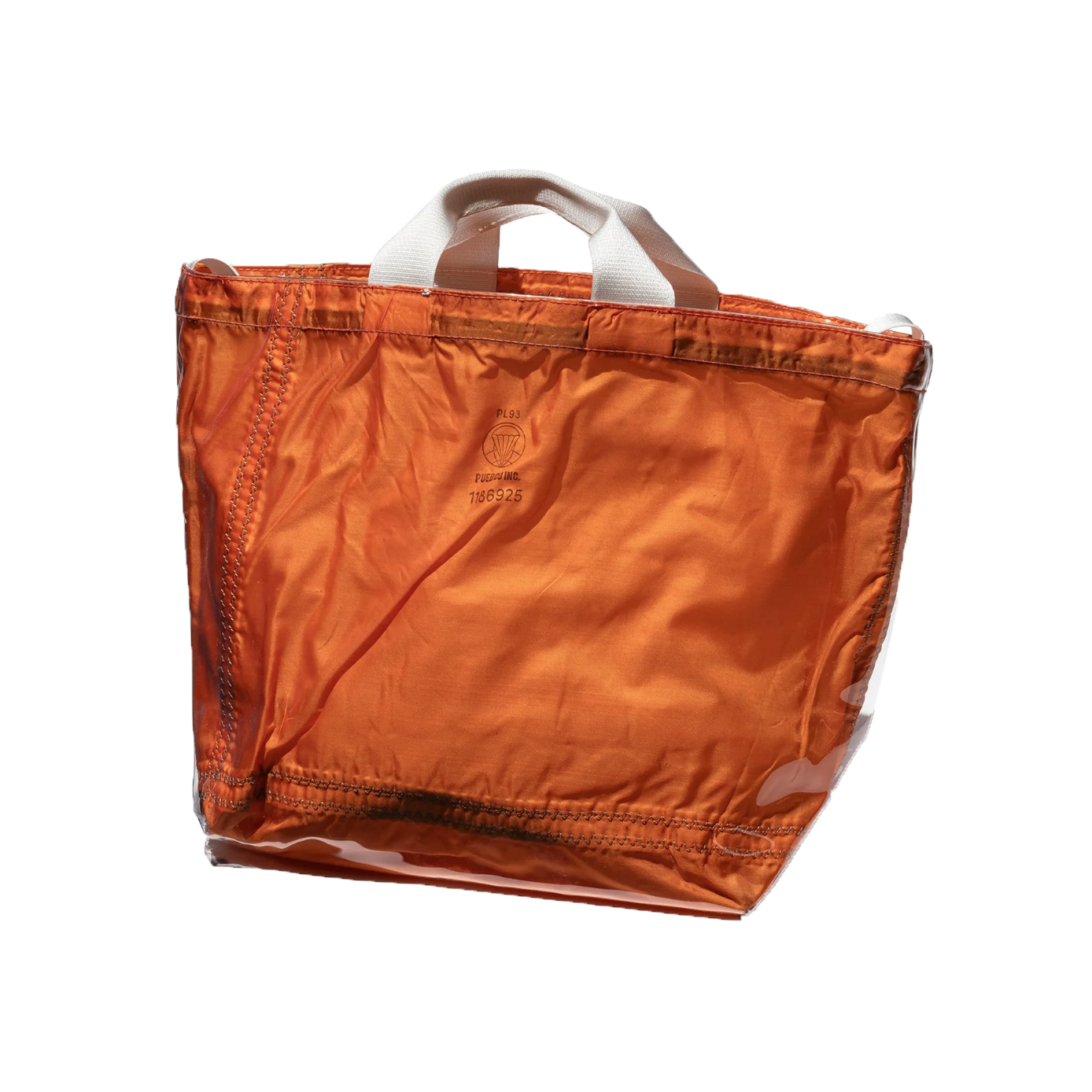 Covered Parachute Shoulder Bag / Orange