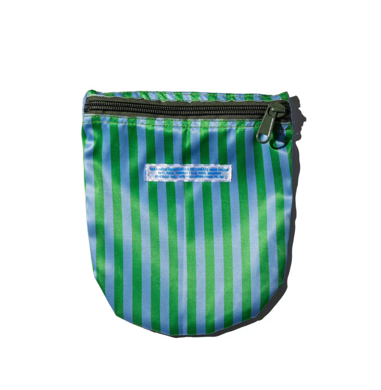 School Tie Fabric Semicircle Pouch