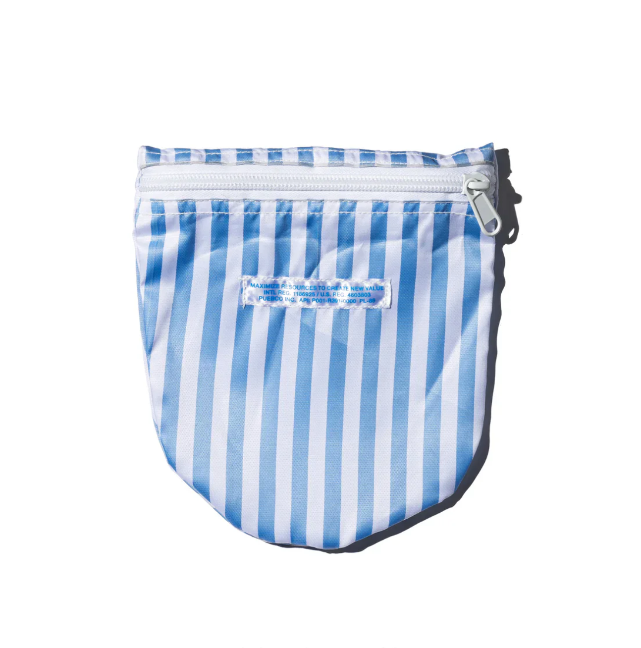 School Tie Fabric Semicircle Pouch