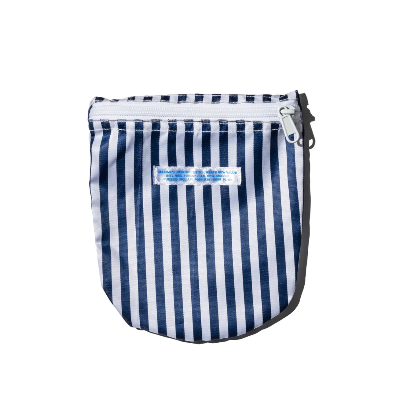School Tie Fabric Semicircle Pouch